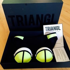 👙triangl👙 neon yellow combo